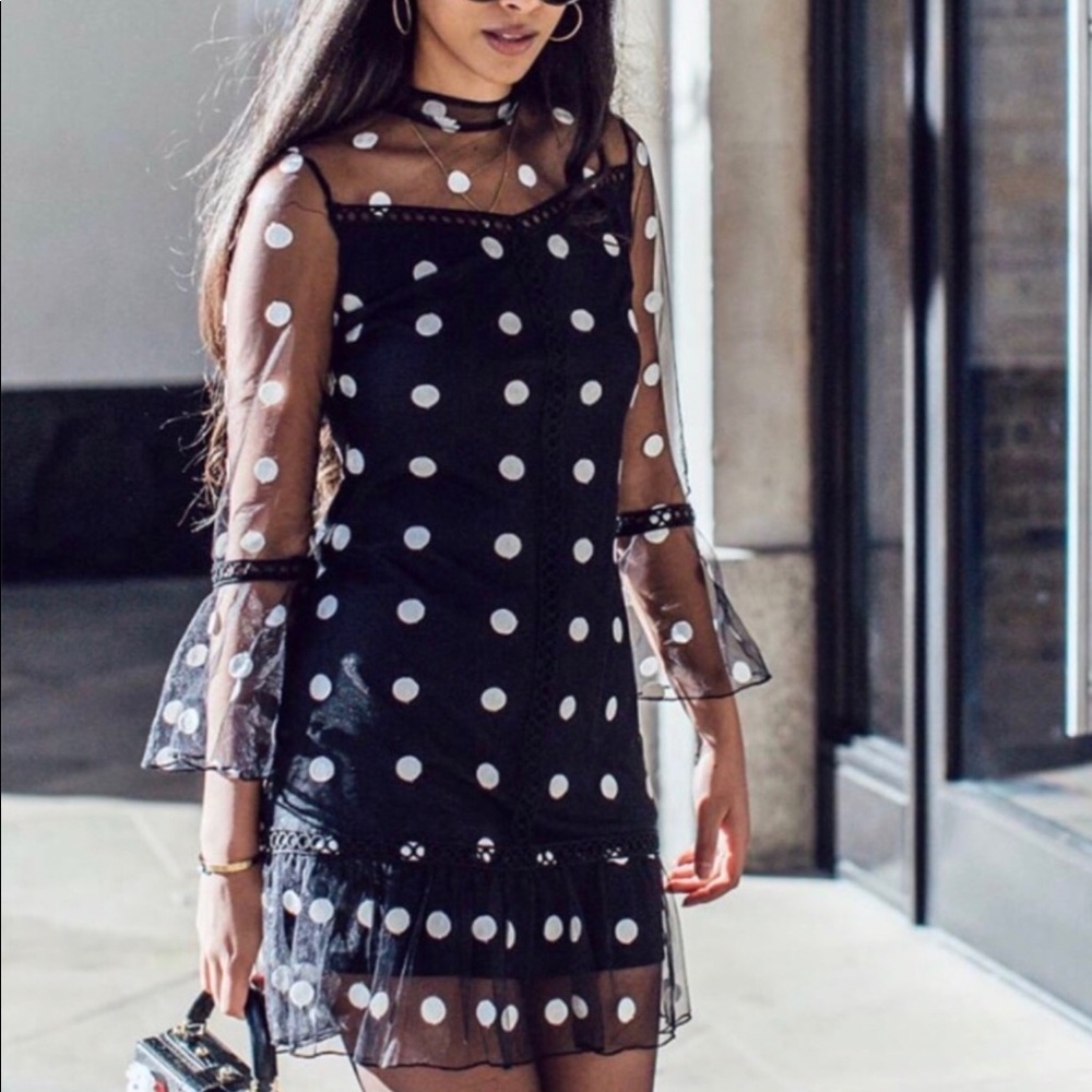 Monaco sheer mini dress💥 - Picture 4 of 4